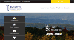 Desktop Screenshot of paciottiinsurance.com